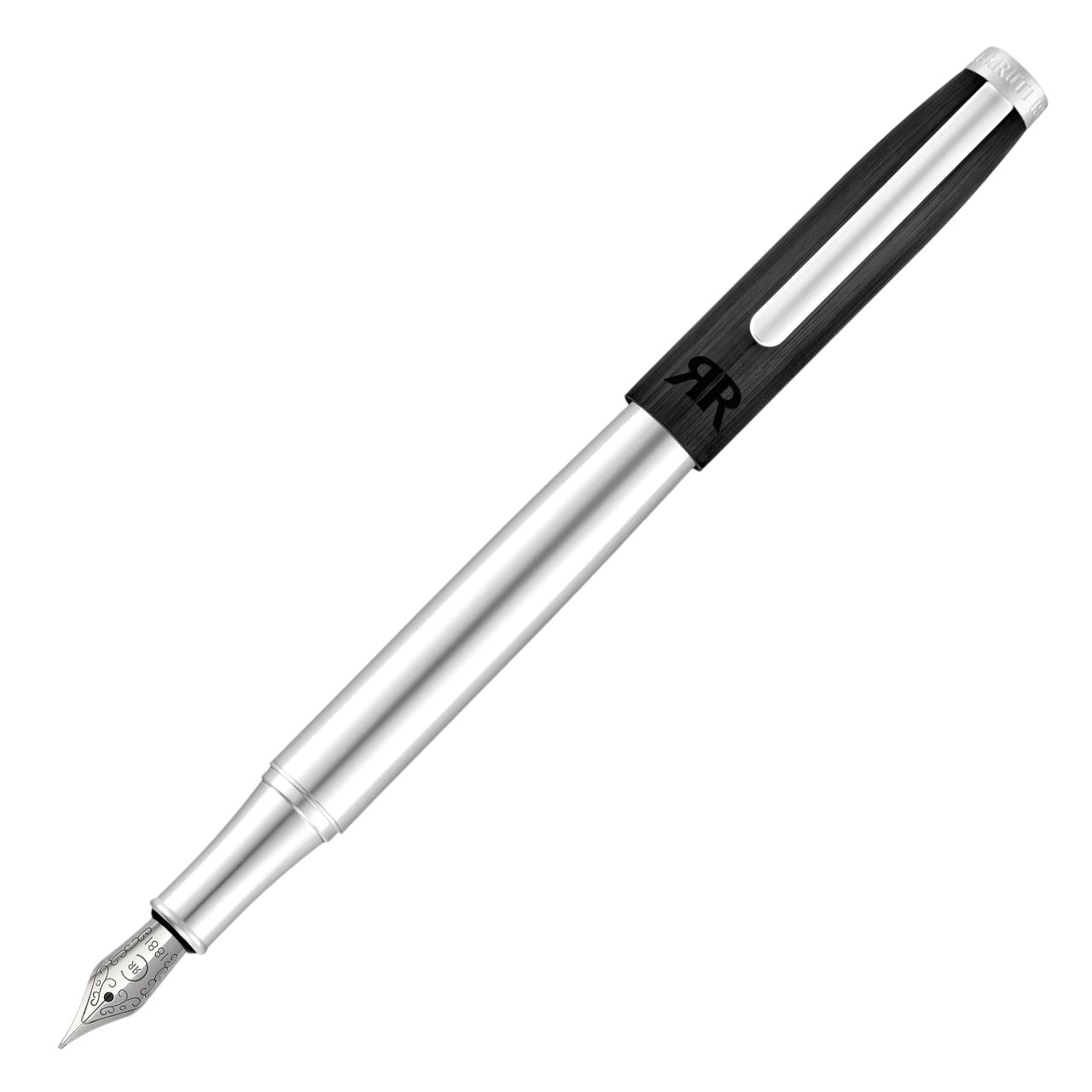 Cerruti 1881 Rivington Fountain pen Black & Chrome