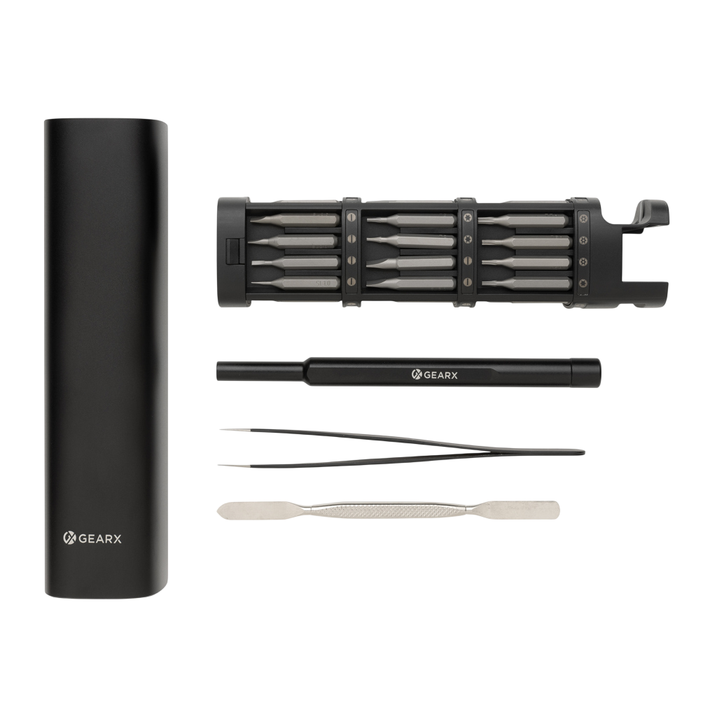 Gear X RCS recycled aluminum precision screwdriver set 46 pc