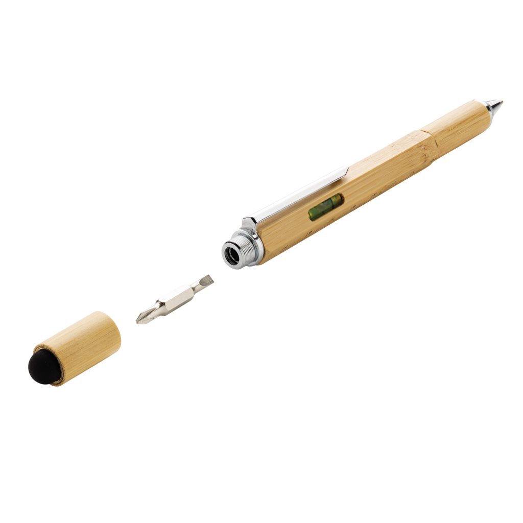 Bamboo 5-in-1 toolpen