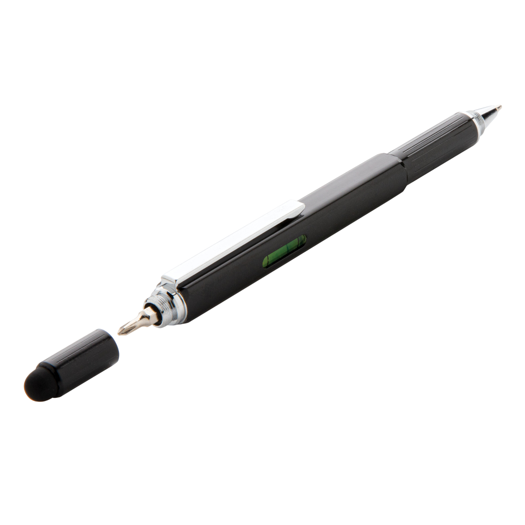 5-in-1 aluminium toolpen