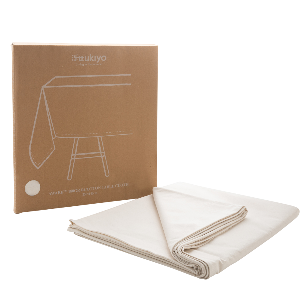 Ukiyo AWARE™ 180gr rcotton table cloth 250x140cm