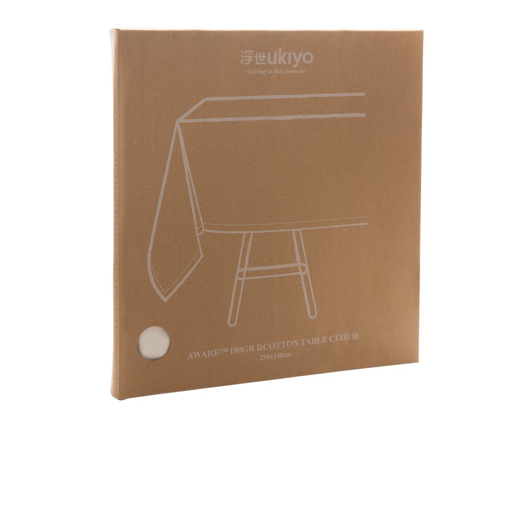 Ukiyo AWARE™ 180gr rcotton table cloth 250x140cm