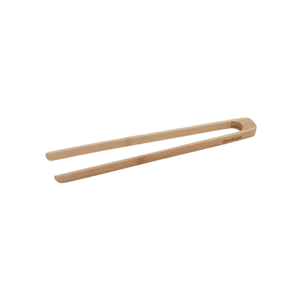 Ukiyo bamboo serving tongs