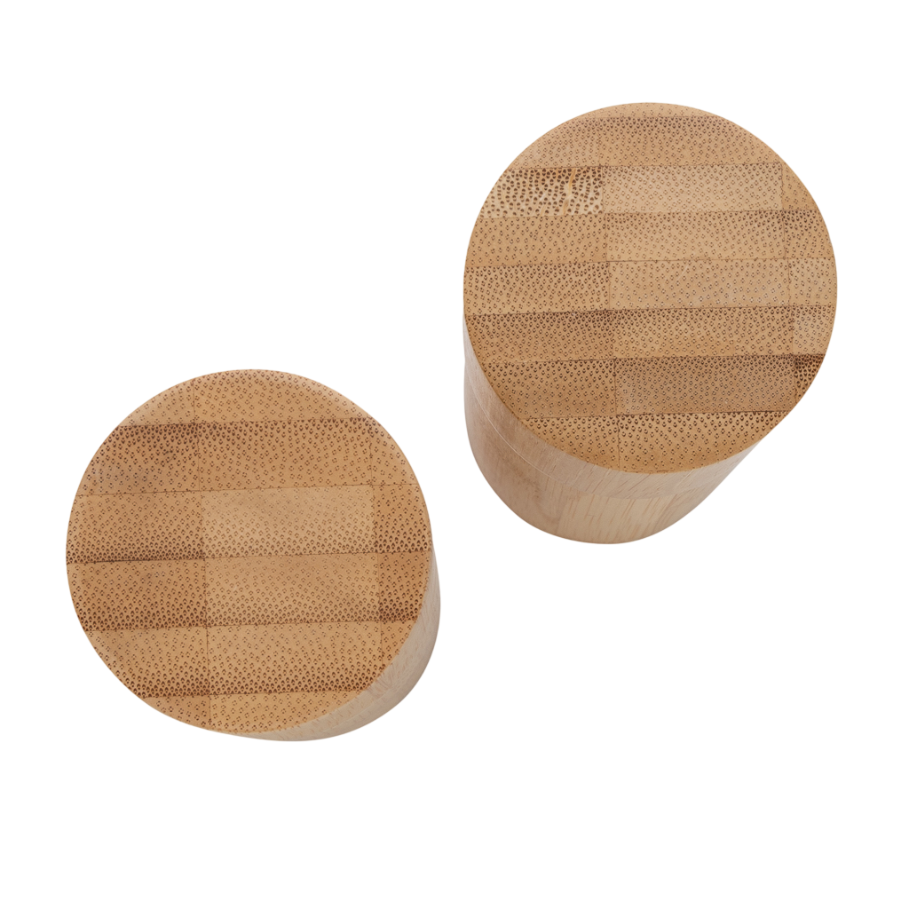 Ukiyo bamboo salt and pepper mill set