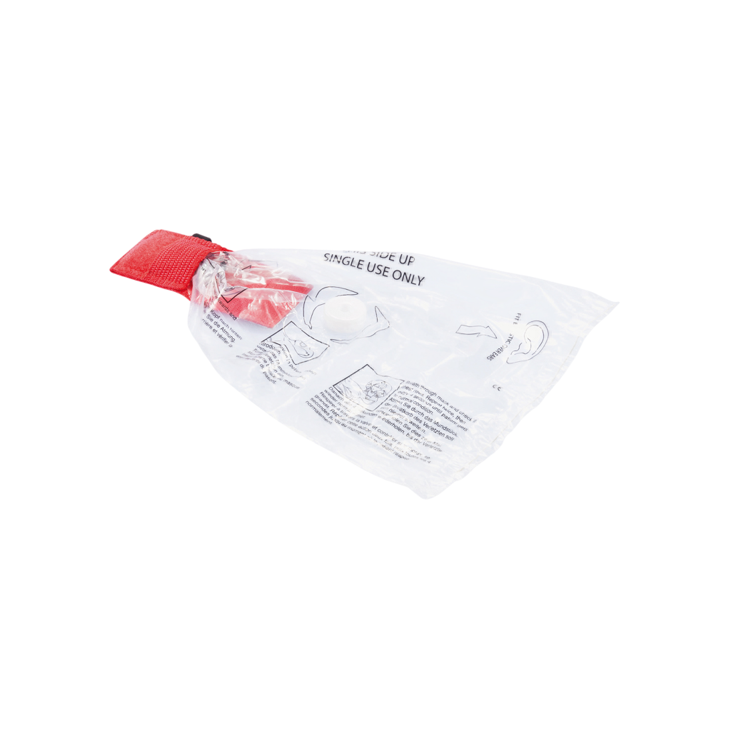 Keychain CPR mask