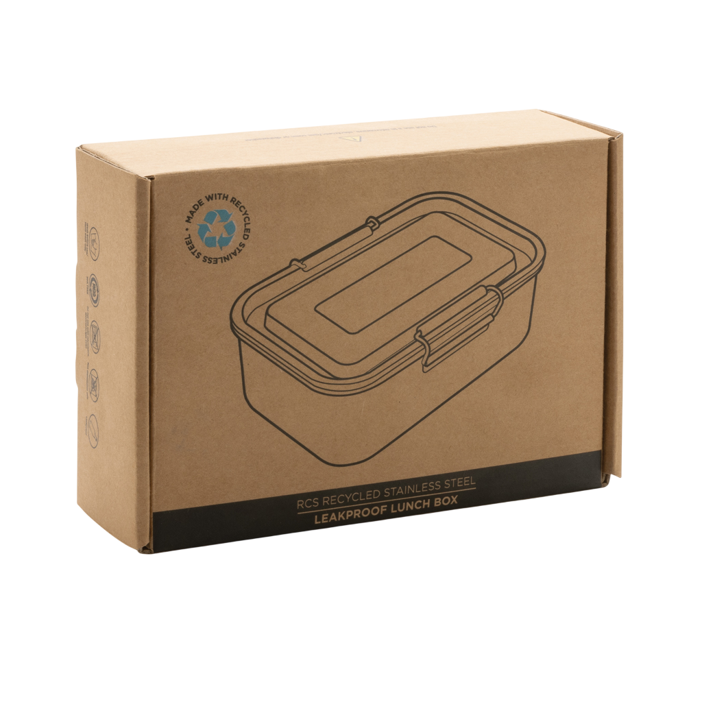 RCS Recycled stainless steel leakproof lunch box