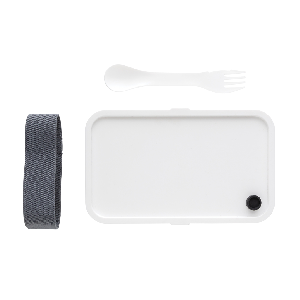 PP lunchbox with spork