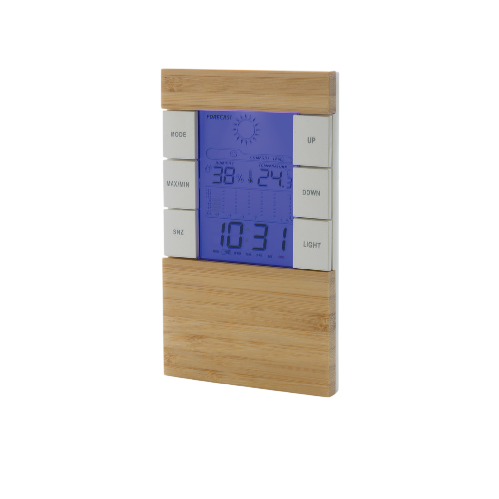Utah RCS rplastic and bamboo weather station
