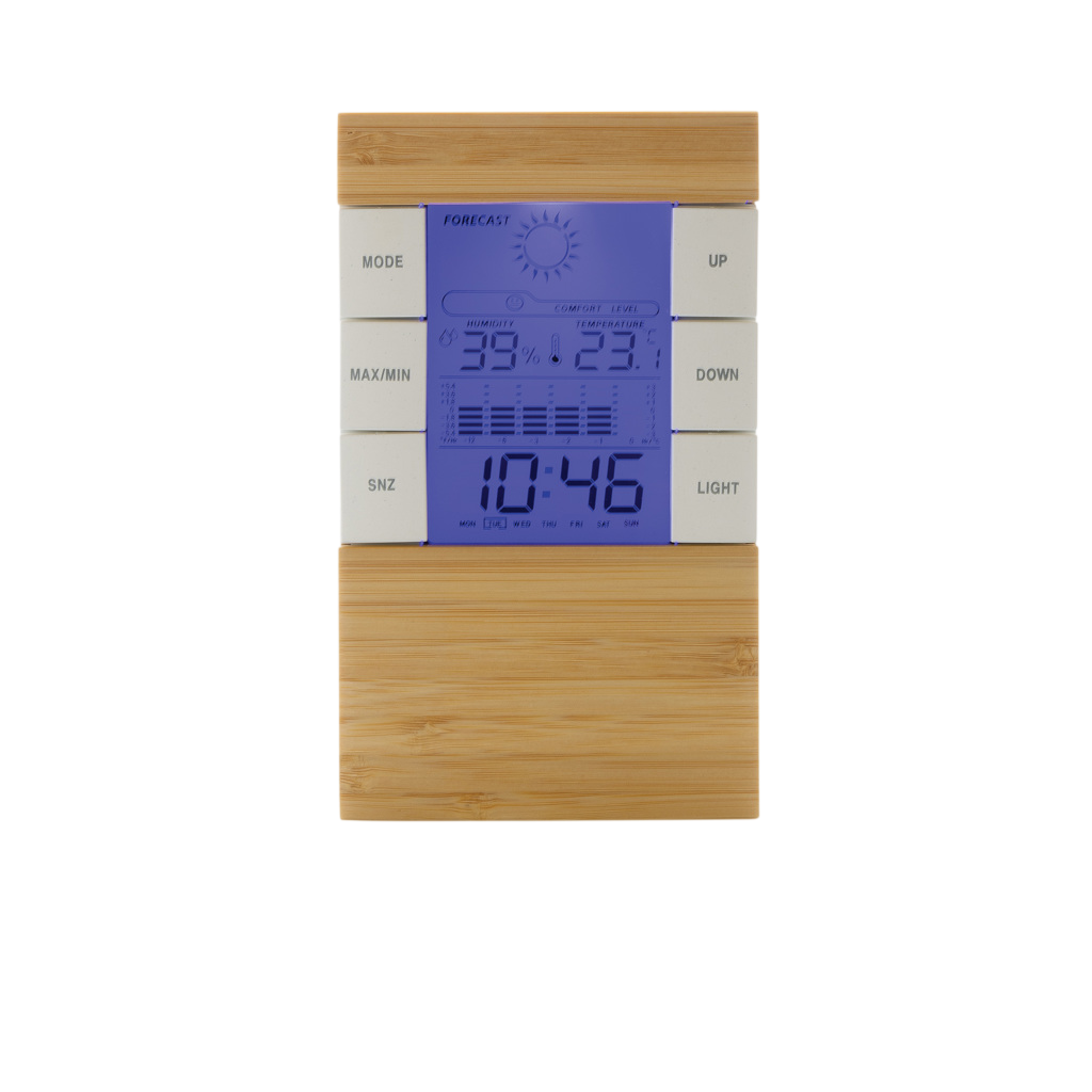 Utah RCS rplastic and bamboo weather station