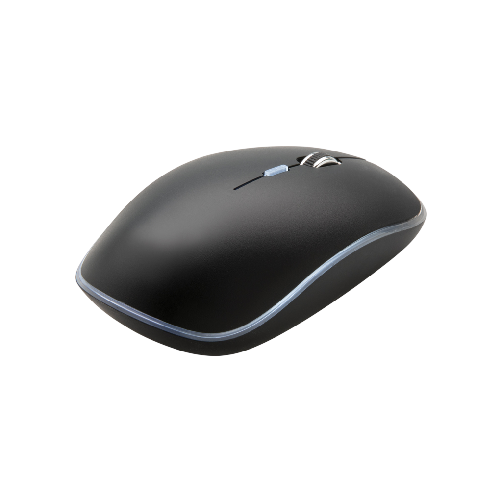 Light up logo wireless mouse