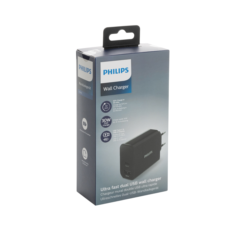Philips ultra fast PD wall charger
