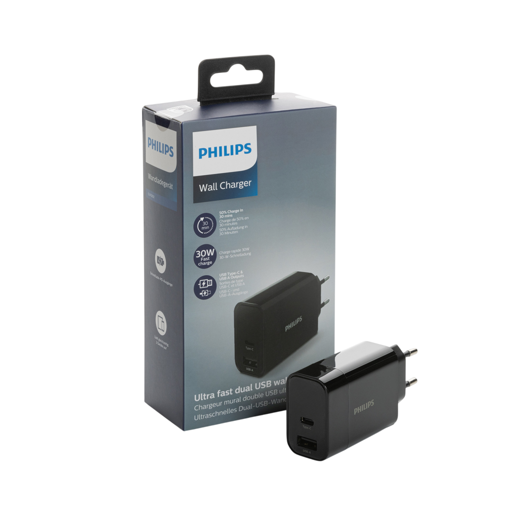 Philips ultra fast PD wall charger