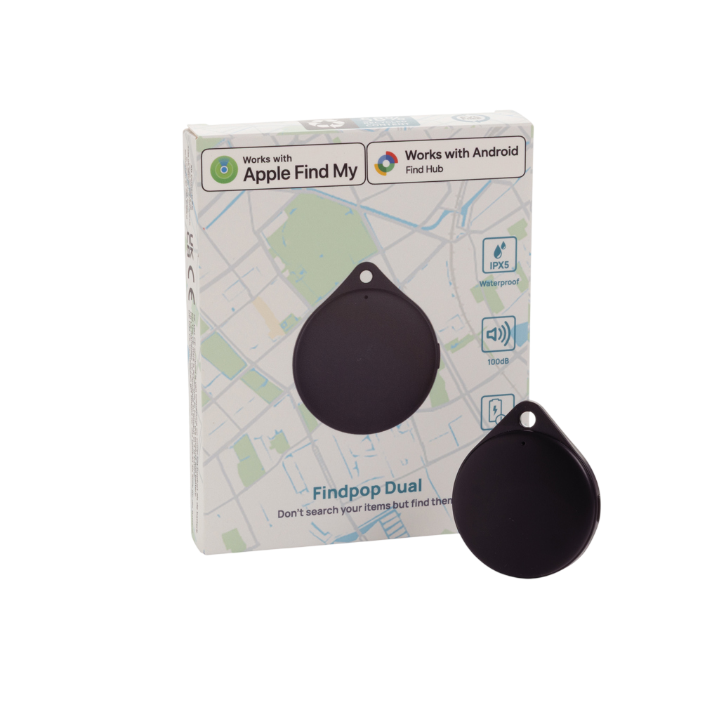 Findpop Dual RCS recycled plastic item finder IPX5