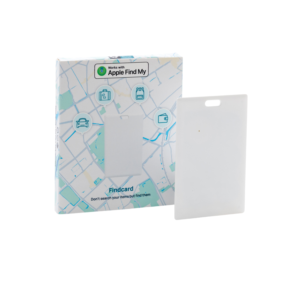 Findcard RCS recycled plastic item finder card
