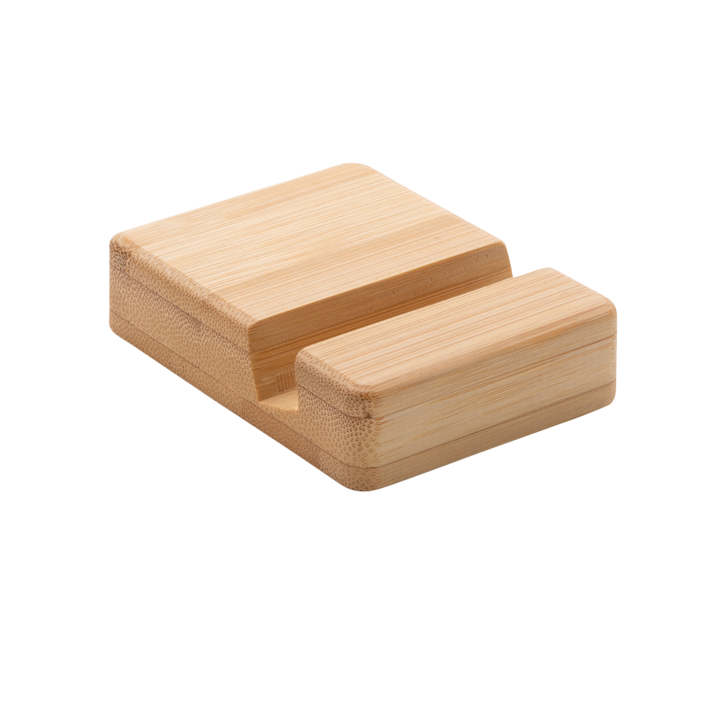 Bamboo phone stand