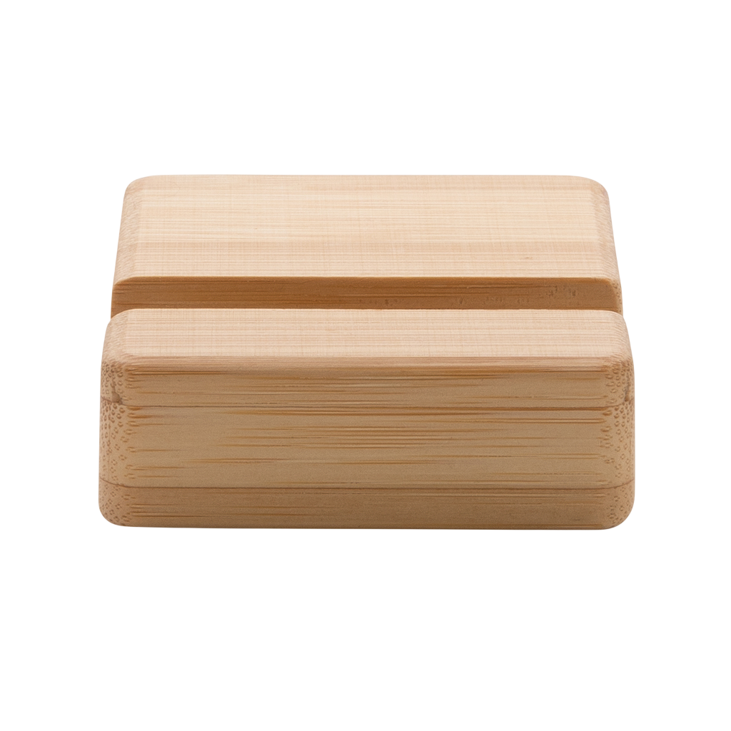 Bamboo phone stand