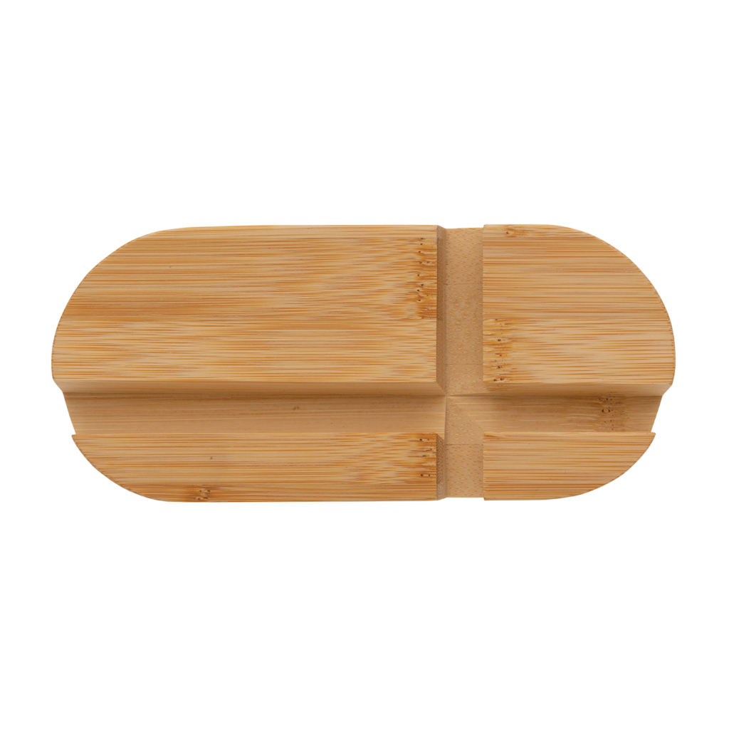 Bamboo tablet and phone holder