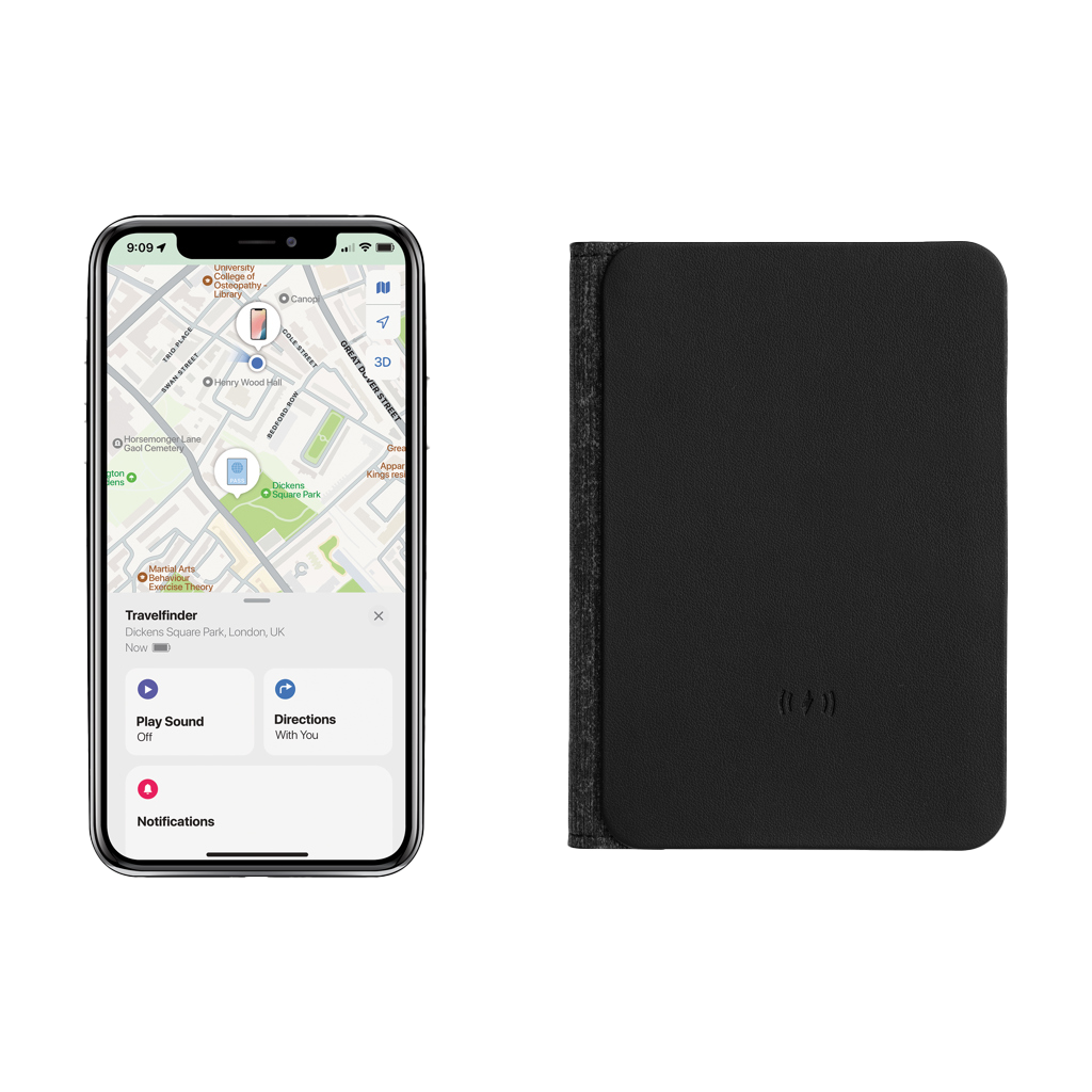 Travelfinder RCS passport holder worldwide locating