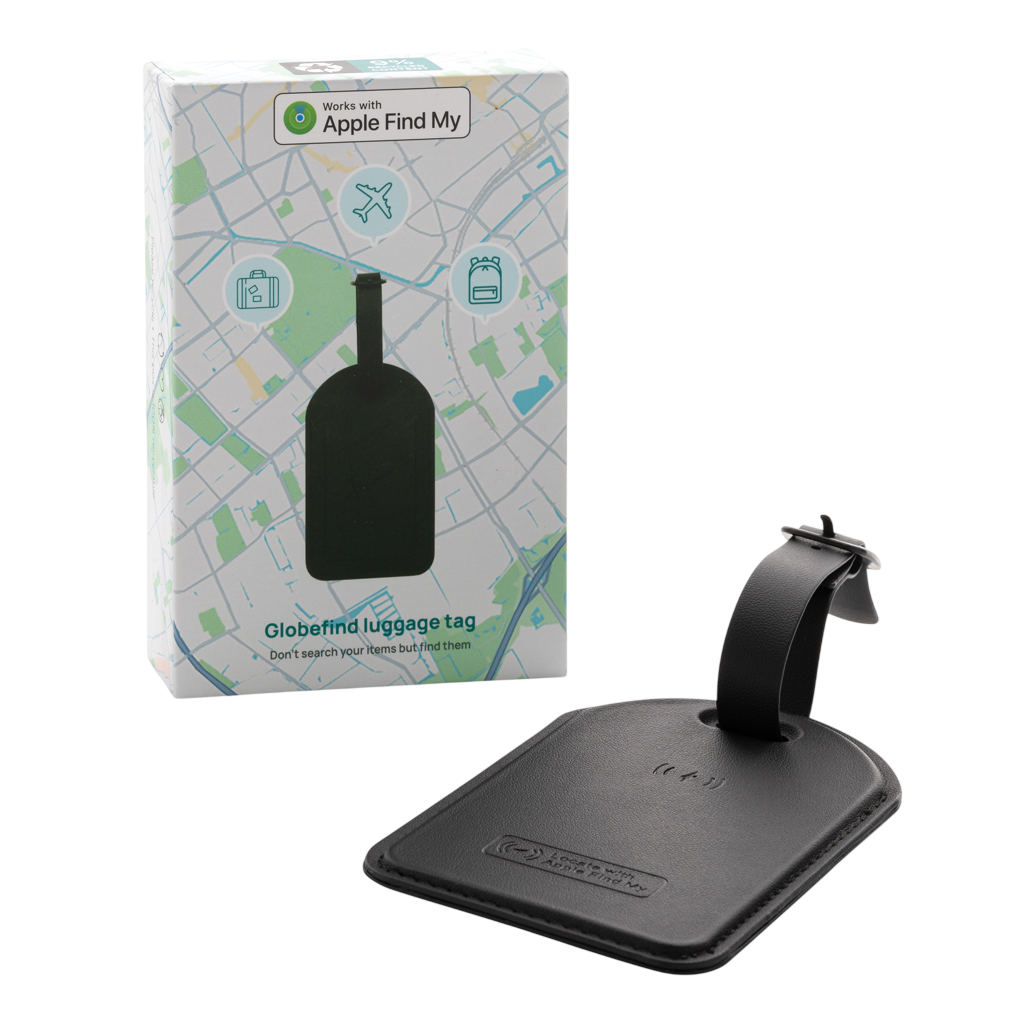 Globefind Dual RCS luggage tag with worldwide locating