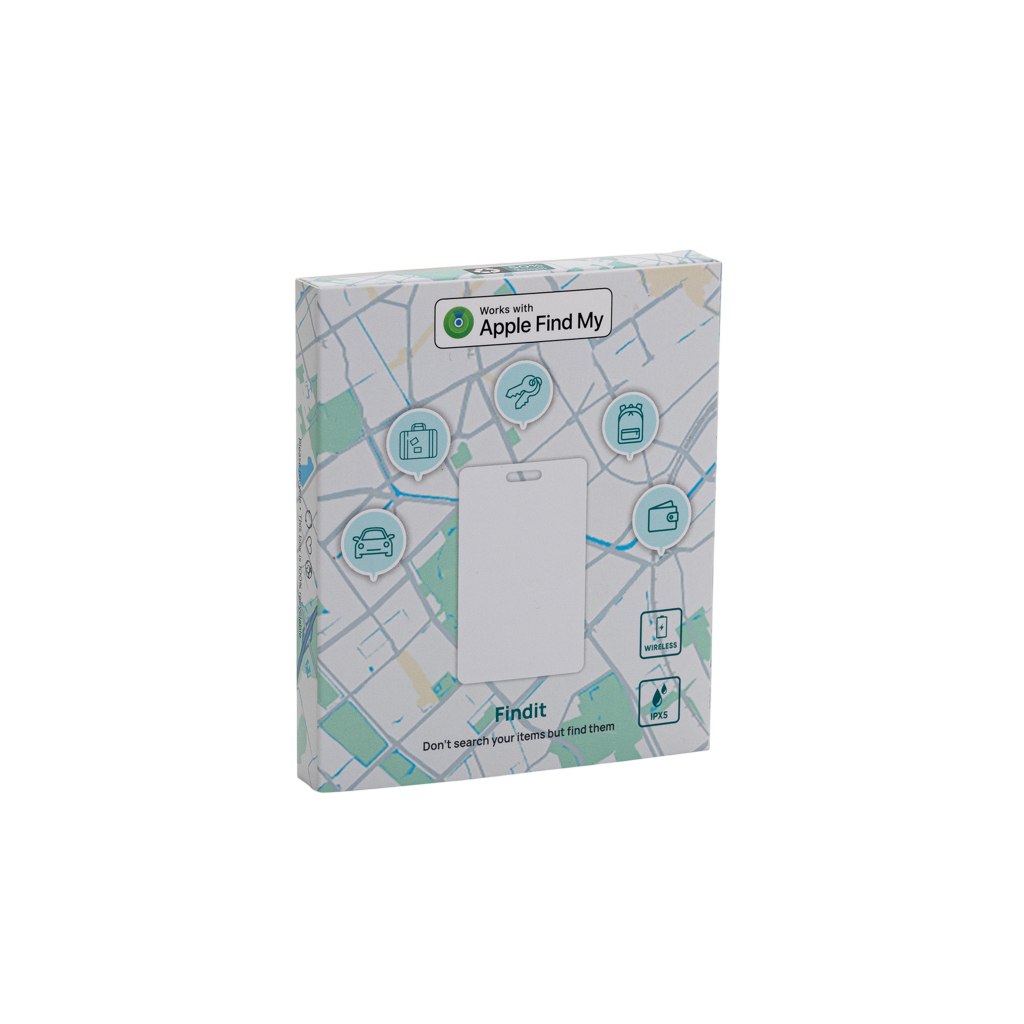 Findit RCS rplastic ultra-thin finder card rechargeable