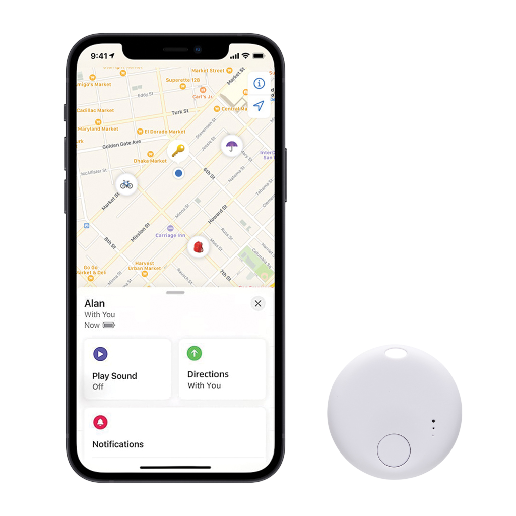 FindMate RCS recycled plastic item finder