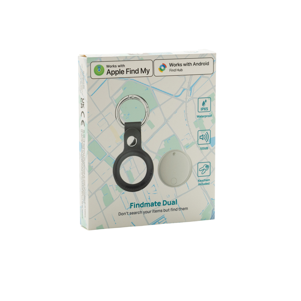 Findmate Dual RCS recycled plastic item finder IPX 5