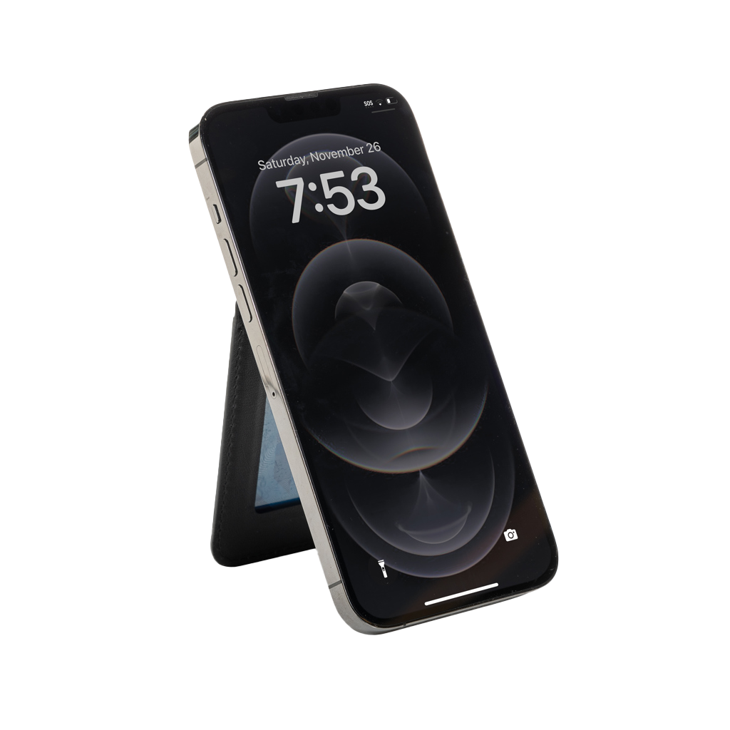 Magstand RCS recycled PU magnetic phone wallet with stand