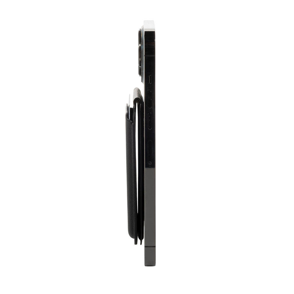 Magstand RCS recycled PU magnetic phone wallet with stand