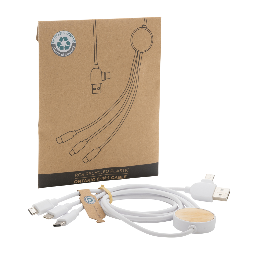 RCS recycled plastic Ontario 6-in-1 cable