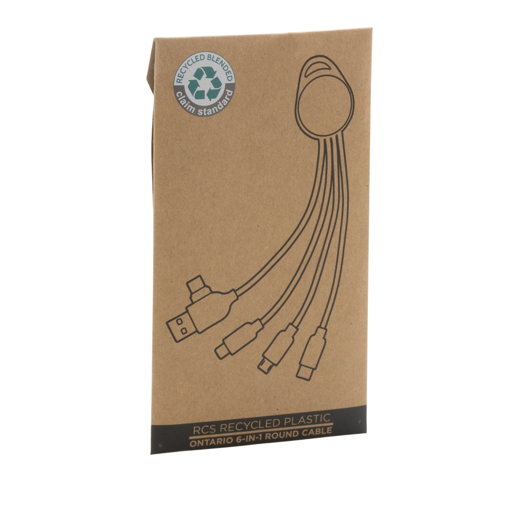 RCS recycled plastic Ontario 6-in-1 round cable
