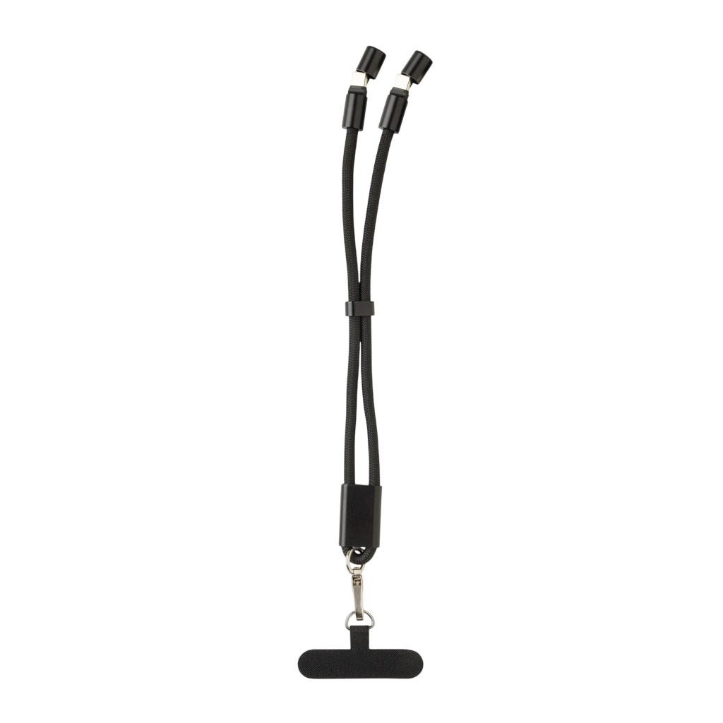 LoopAmp RCS RPET adjustable phone wrist strap 60W cable