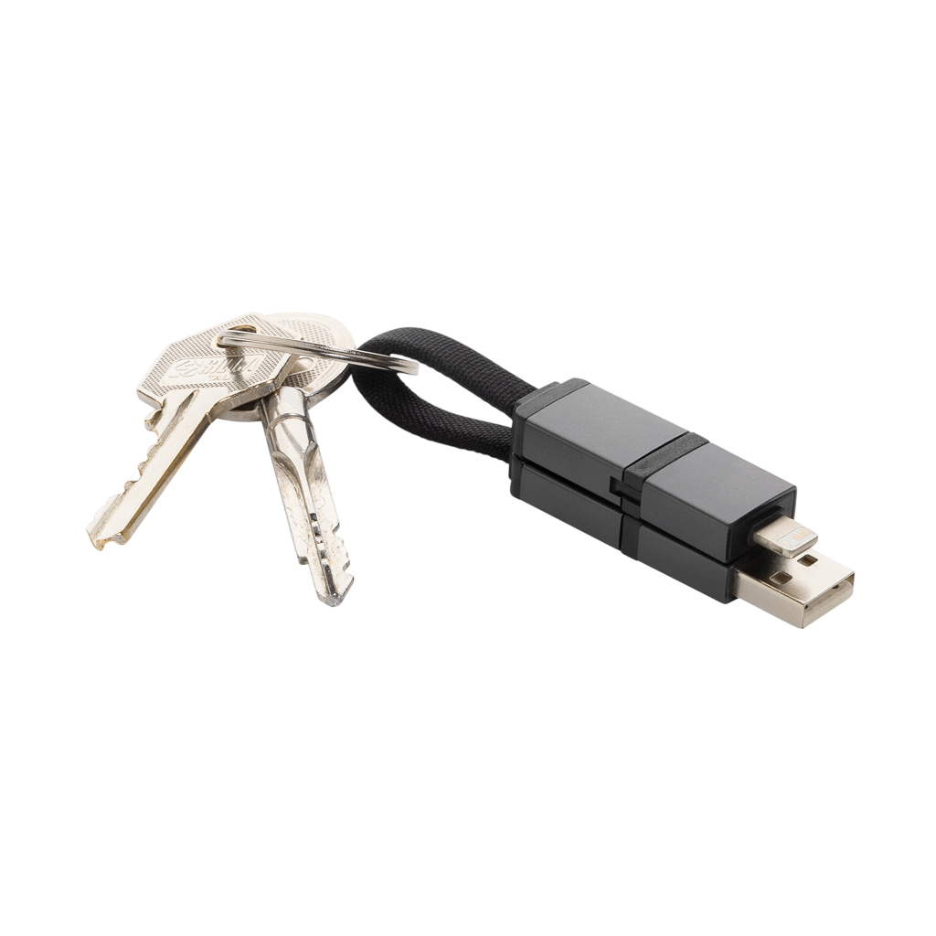 Terra recycled aluminum 4 in 1 60W fast charging cable