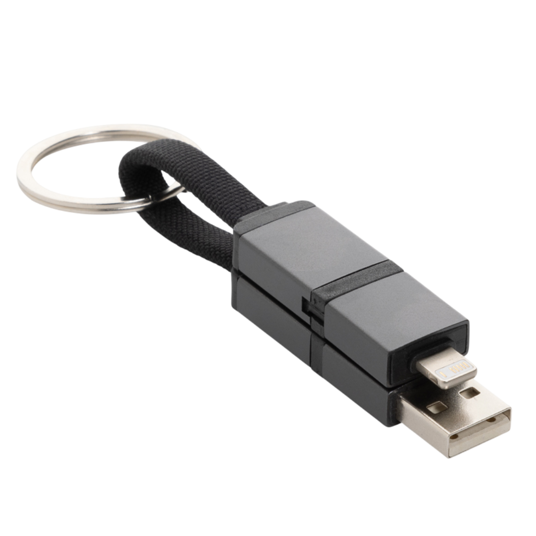 Terra recycled aluminum 4 in 1 60W fast charging cable
