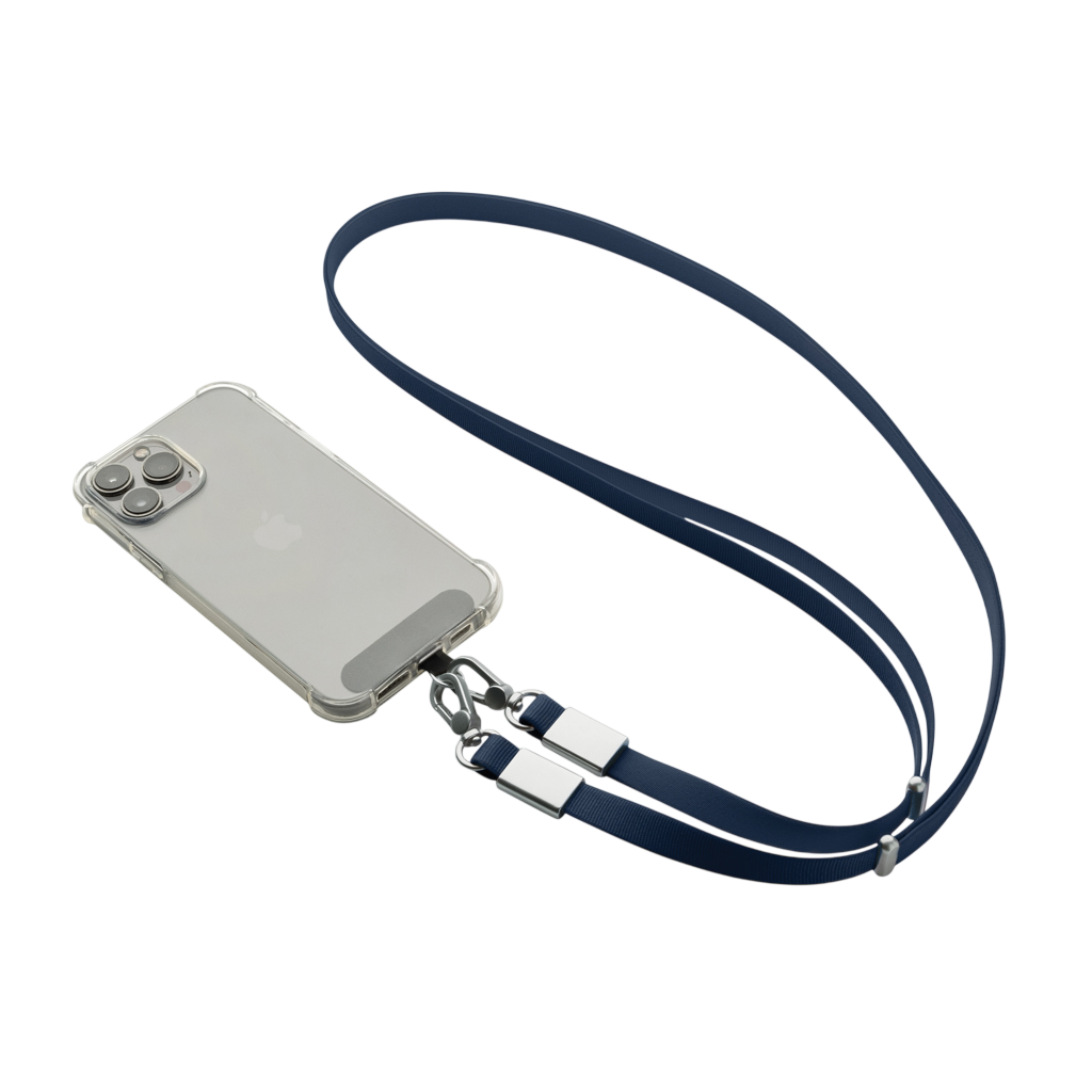 Nivo RCS recycled PET Crossbody lanyard