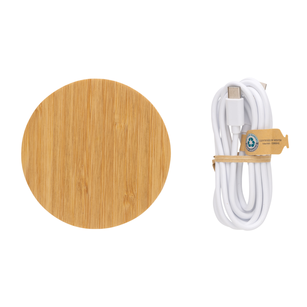 Bamboo 15W wireless charger