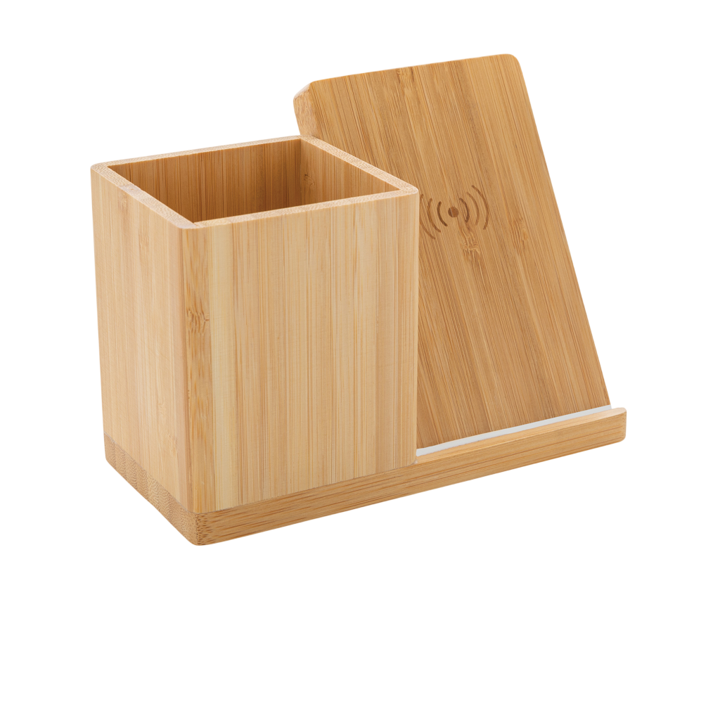 Calgary bamboo 10W wireless charger