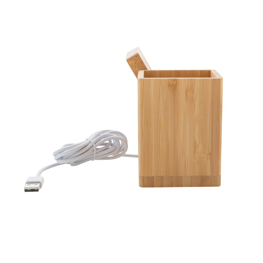 Calgary bamboo 10W wireless charger