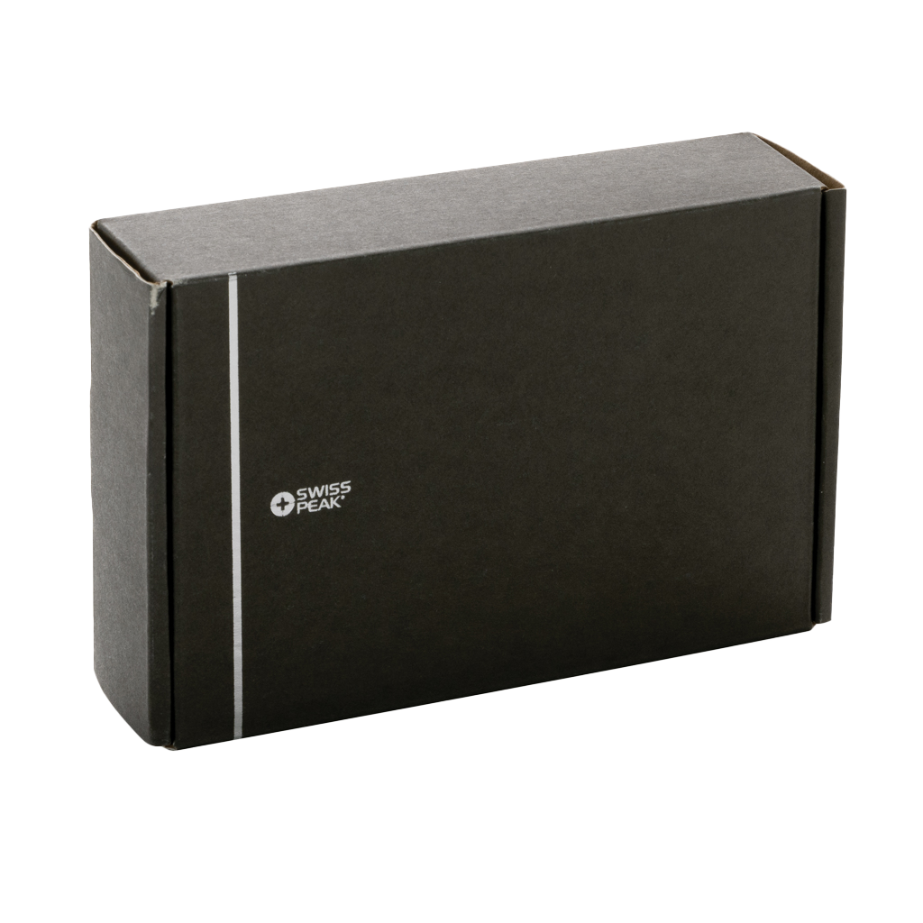 Swiss Peak RCS rplastic 3-in-1 wireless 15W travel charger