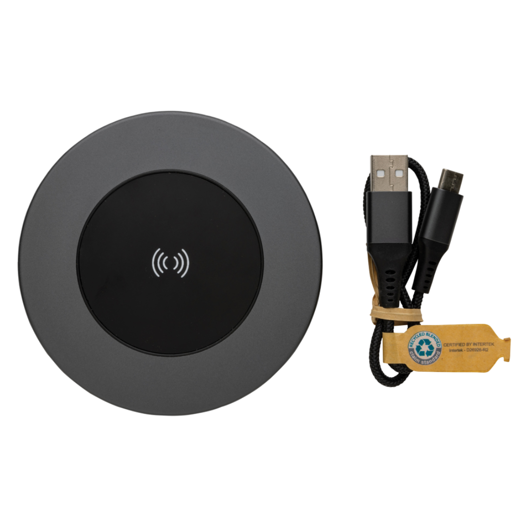 Terra RCS recycled aluminium 10W wireless charger