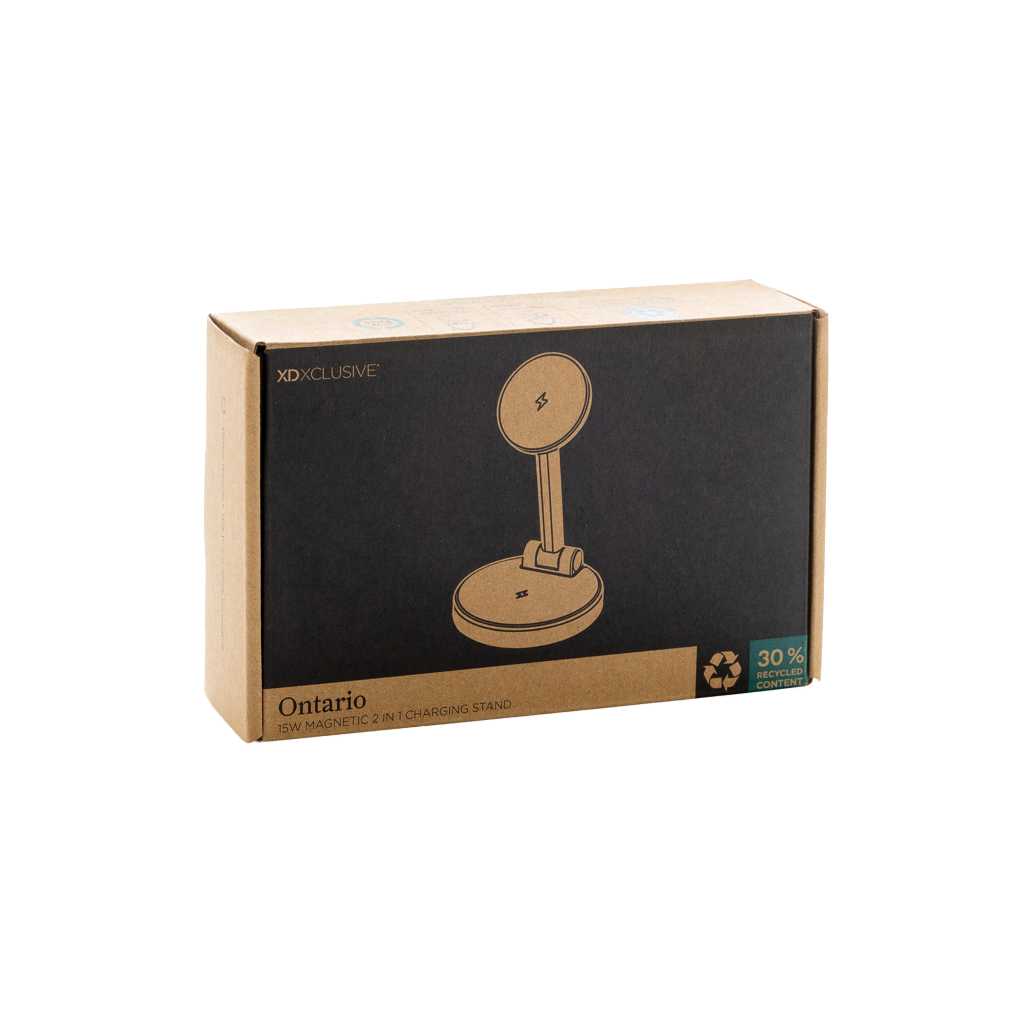Ontario RCS rplastic 15W magnetic charging 2 in 1 stand