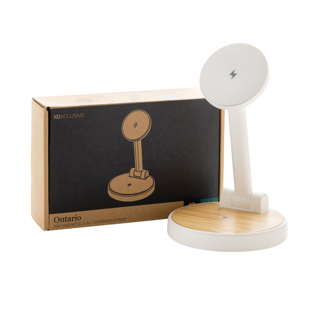 Ontario RCS rplastic 15W magnetic charging 2 in 1 stand