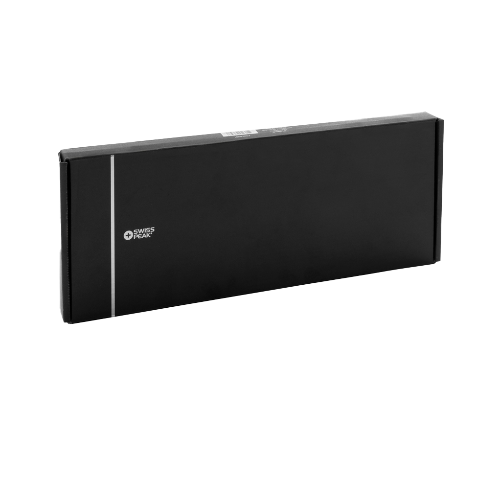 Swiss Peak 3 in 1 RCS recycled PU wireless charger desk tray