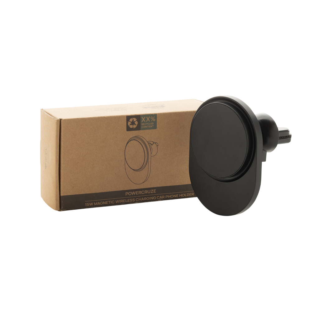 PowerCruze RCS rplastic 15W magnetic charging car holder