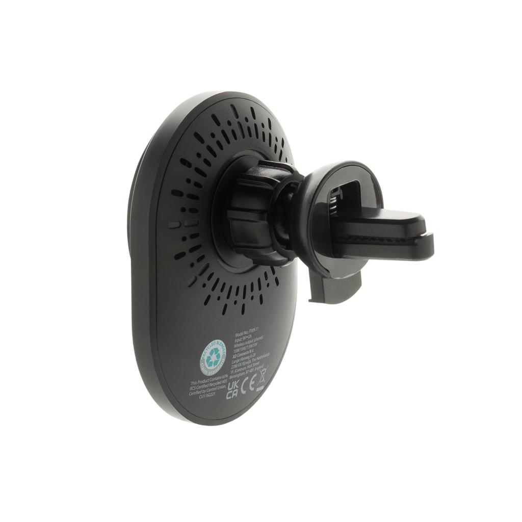 PowerCruze RCS rplastic 15W magnetic charging car holder