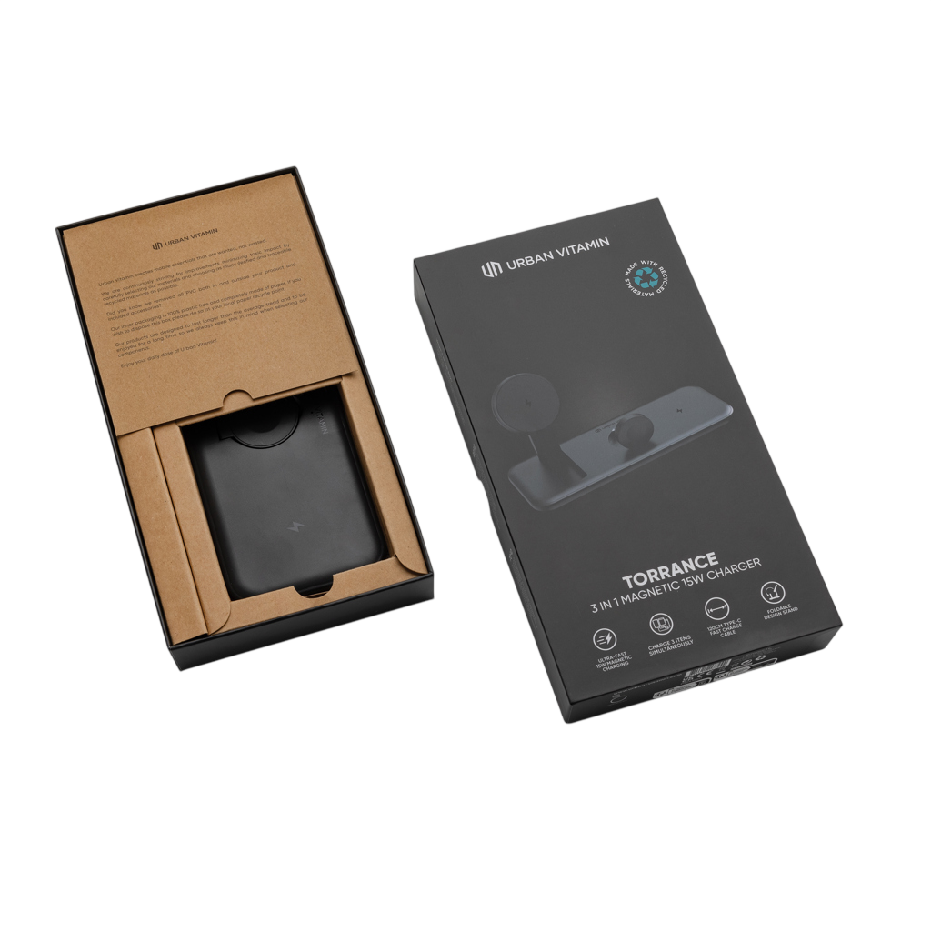 Urban Vitamin Torrance RCS 3 in 1 magnetic 15W charger