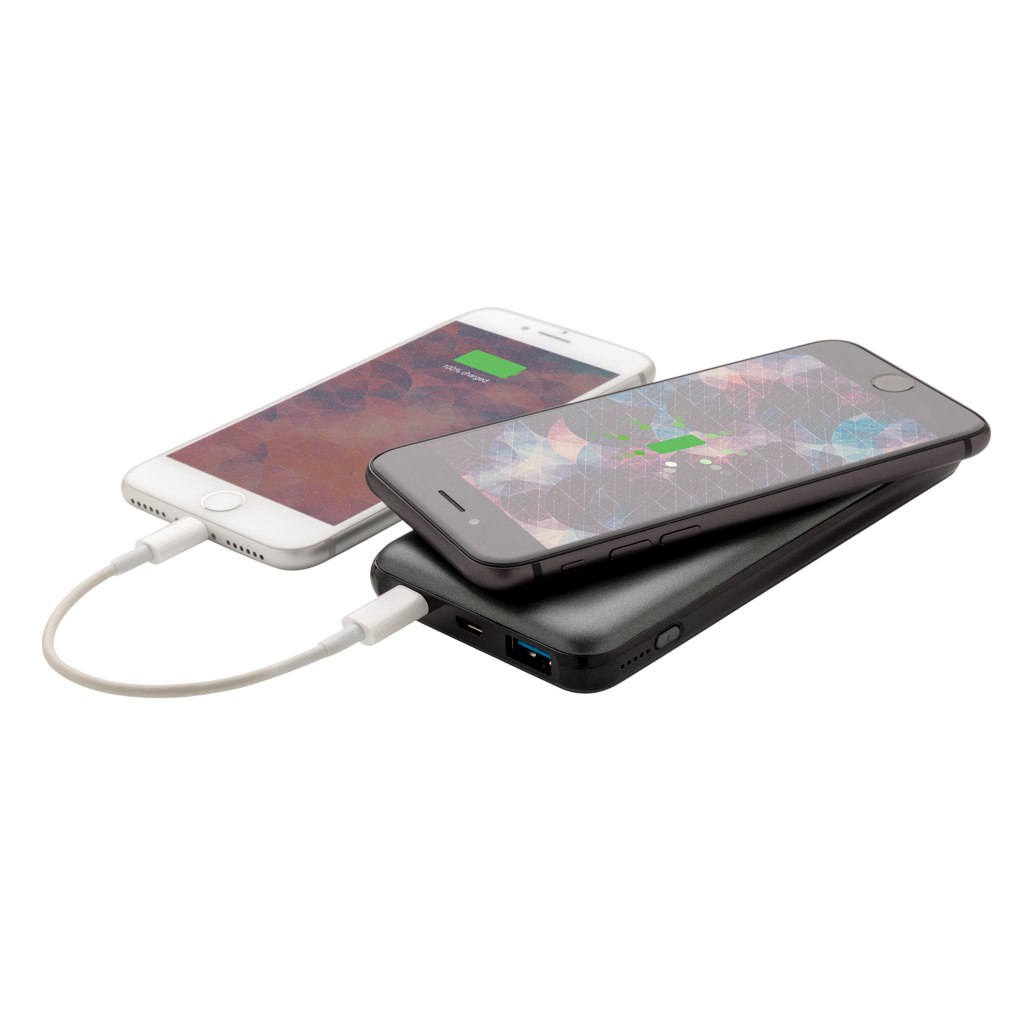 10.000 mAh Fast Charging 10W Wireless Powerbank with PD