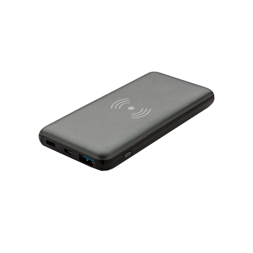 10.000 mAh Fast Charging 10W Wireless Powerbank with PD