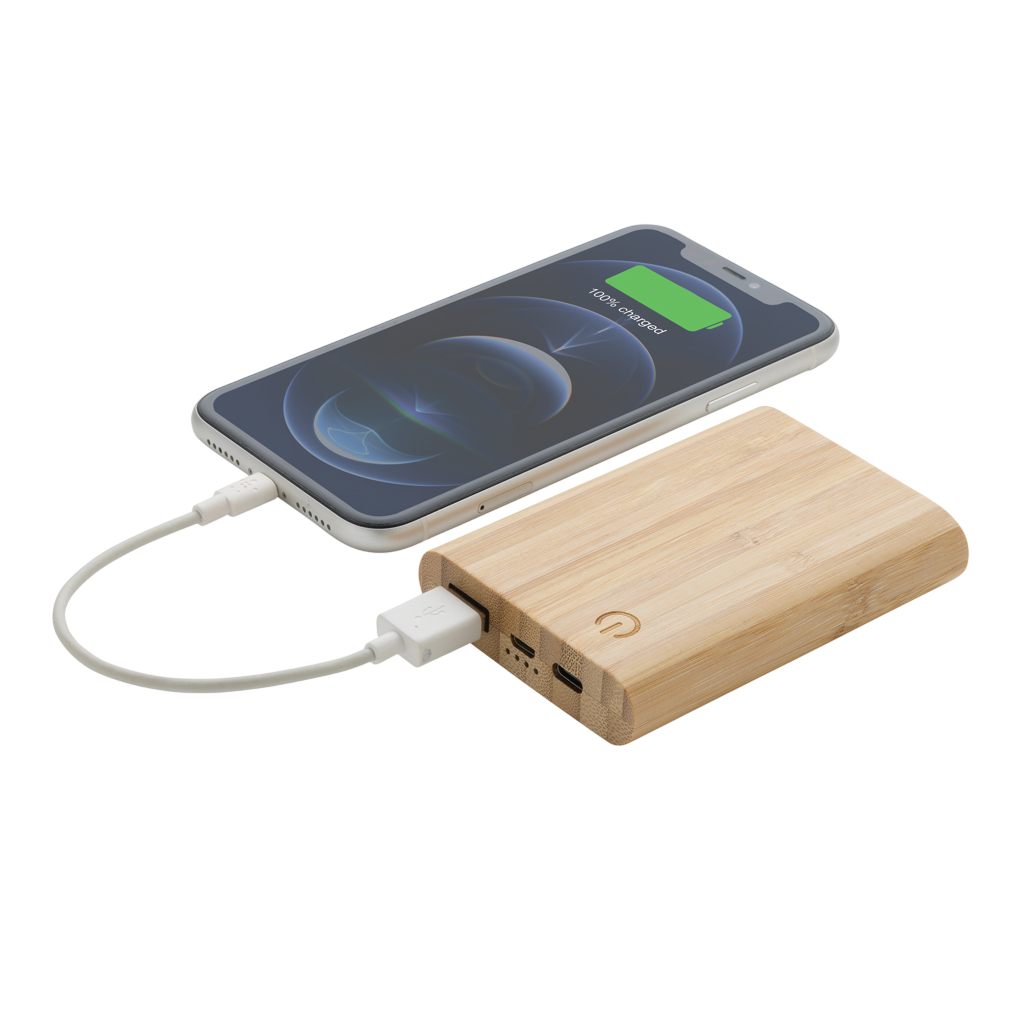 Bamboo 5.000 mAh powerbank
