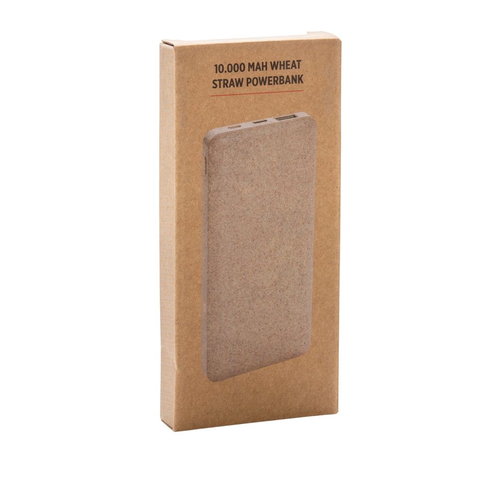 10.000 mah wheat straw powerbank