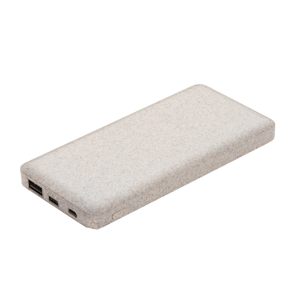 10.000 mah wheat straw powerbank